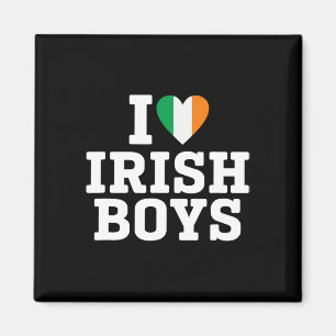 Íman Adoro Irish Boys Ireland Flag Heart St Patricks D