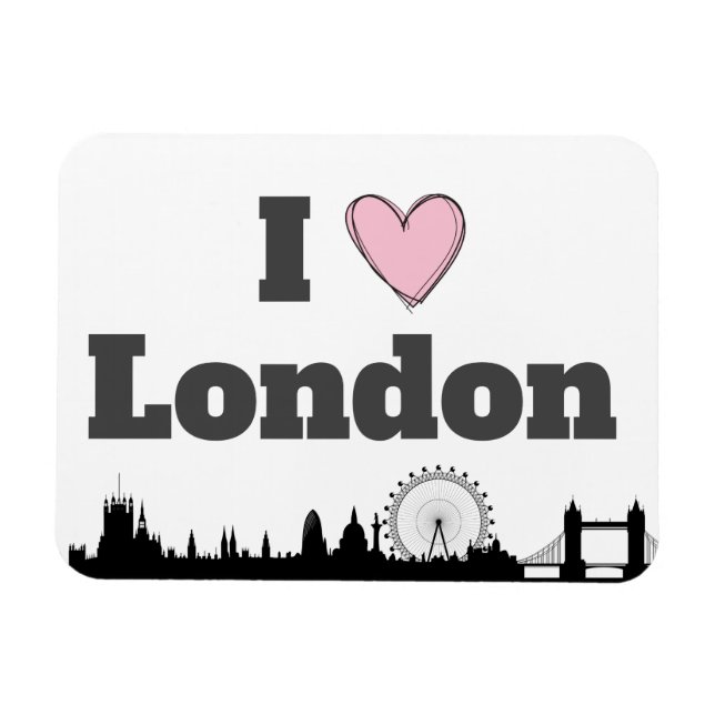 Íman Adoro London Skyline (Horizontal)