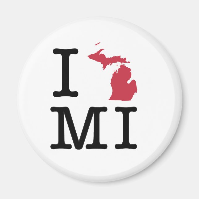 Íman Adoro Michigan (Frente)