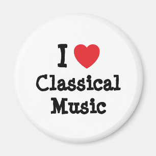Íman Adoro música clássica personalizada personalizad