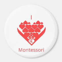 Adoro o Magnet Montesssori