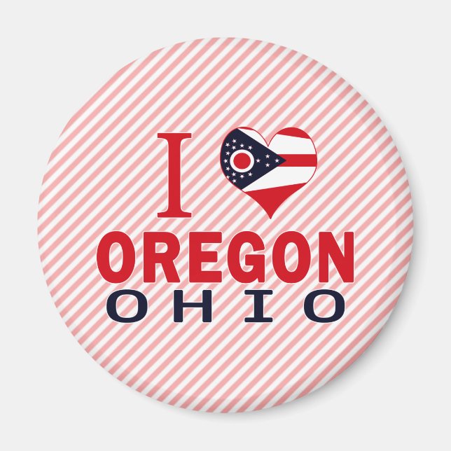 Íman Adoro Oregon, Ohio (Frente)