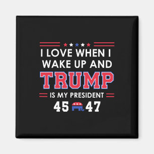 Íman Adoro Quando Acordar De Manhã Donald Trump