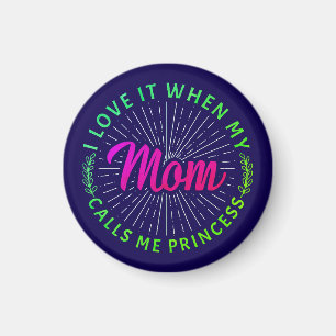 Íman Adoro Quando Minha Mãe Me Chama Princesa-95105