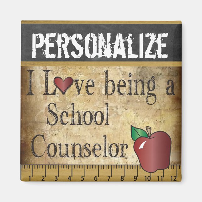 Íman Adoro ser conselheiro escolar (Frente)