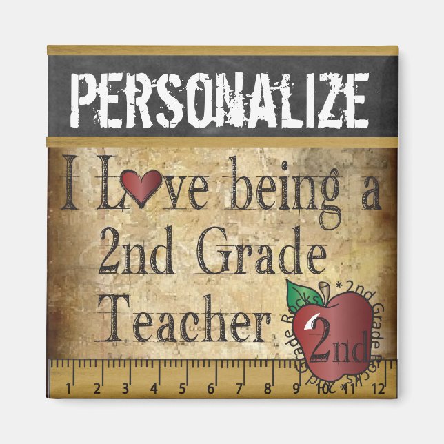 Íman Adoro ser professor segundo (Frente)