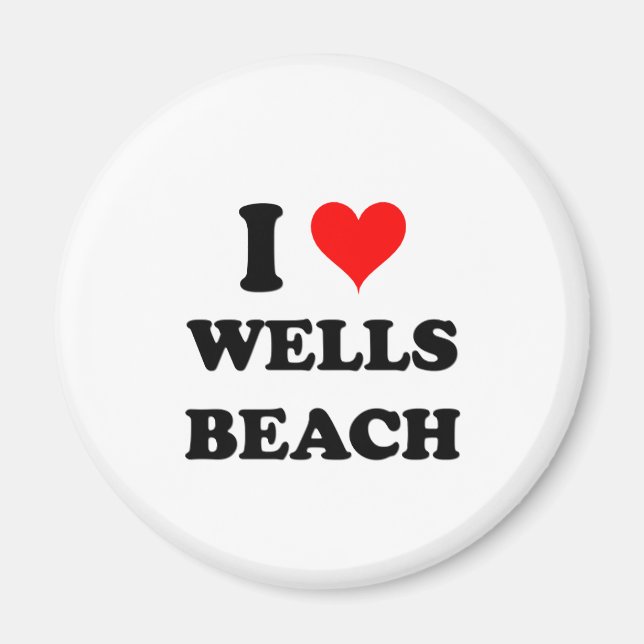 Íman Adoro Wells Beach Maine (Frente)