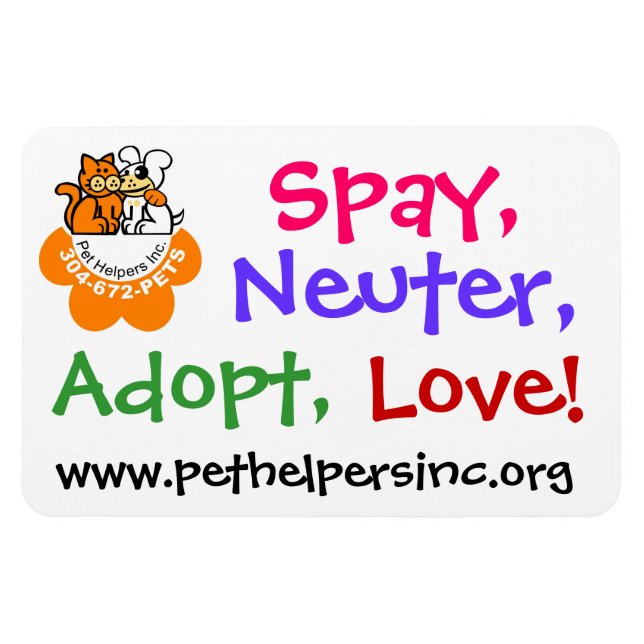 Íman Adotar, Amor Magnet (Horizontal)