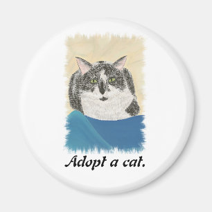 Íman Adotar ímanes de promoção de gatos