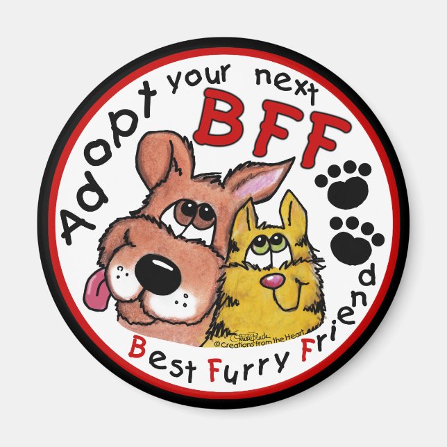 Íman Adote seu próximo BFF (Frente)