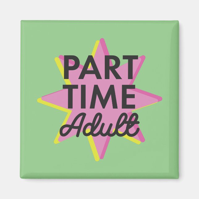 Íman Adulto a tempo parcial (Frente)