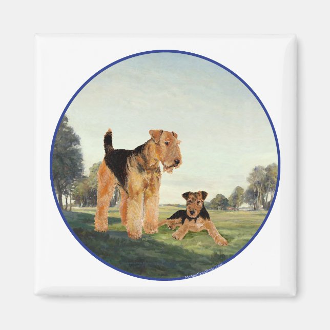 Íman Adultos e Pup (Frente)