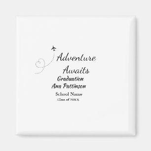 Íman Adventure aguarda a graduação acrescentar nome ano