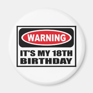 Íman Adverti-lo é MEU 18o ímã do ANIVERSÁRIO