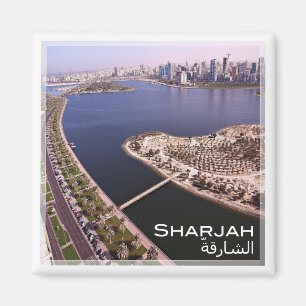 Íman AE # Emirados Árabes Unidos - Sharjah - Panorama