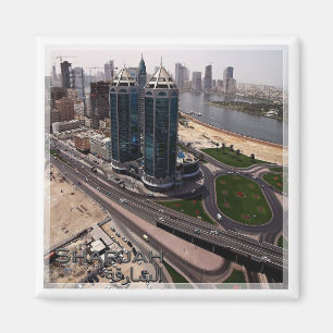 Íman AE # Emirados Árabes Unidos - Sharjah - Skyline
