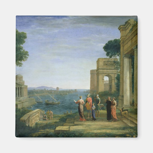 Íman Aeneas e Dido em Carthage, 1675 (Frente)