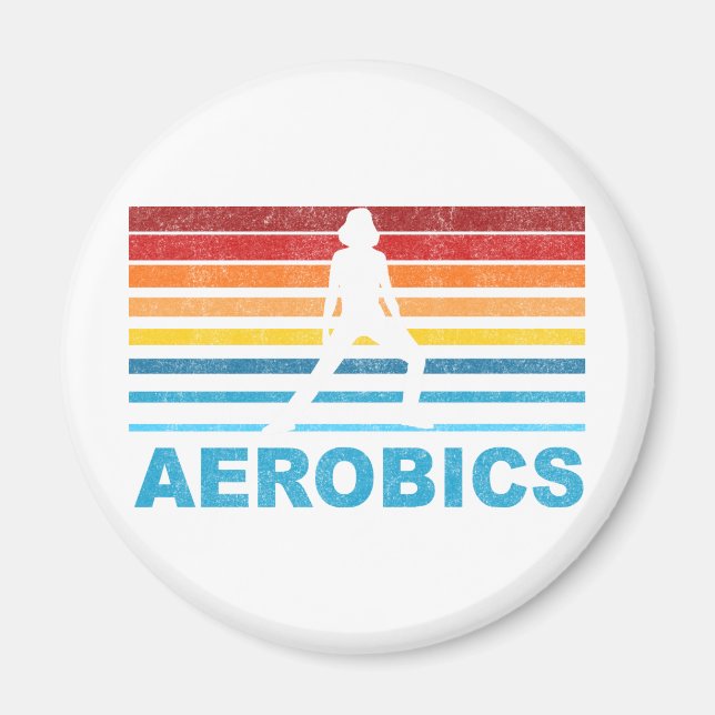 Íman Aeróbios Retro (Frente)