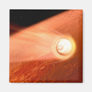 Íman Aeródromo Com Perseverança Descendente Da Superfíc