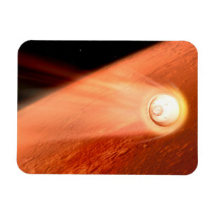 Íman Aeródromo Com Perseverança Descendente Da Superfíc