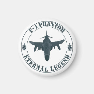 Íman Aeronave de combate F-4 Phantom legendária