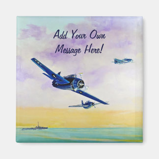 Íman Aeronave de Vintage - Salvar a Data