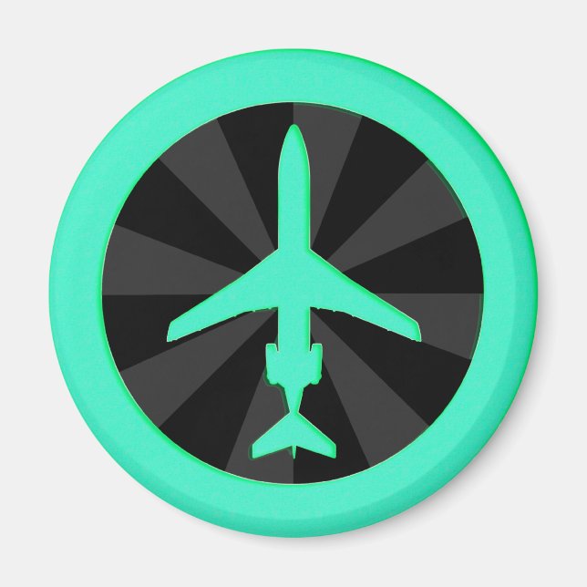 Íman Aeronaves Jet (Frente)