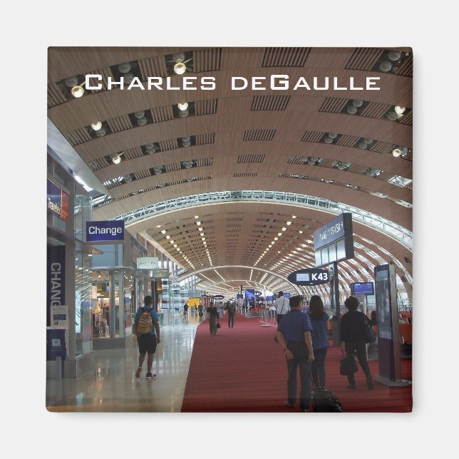 Íman Aeroporto Internacional Charles de Gaulle (Frente)