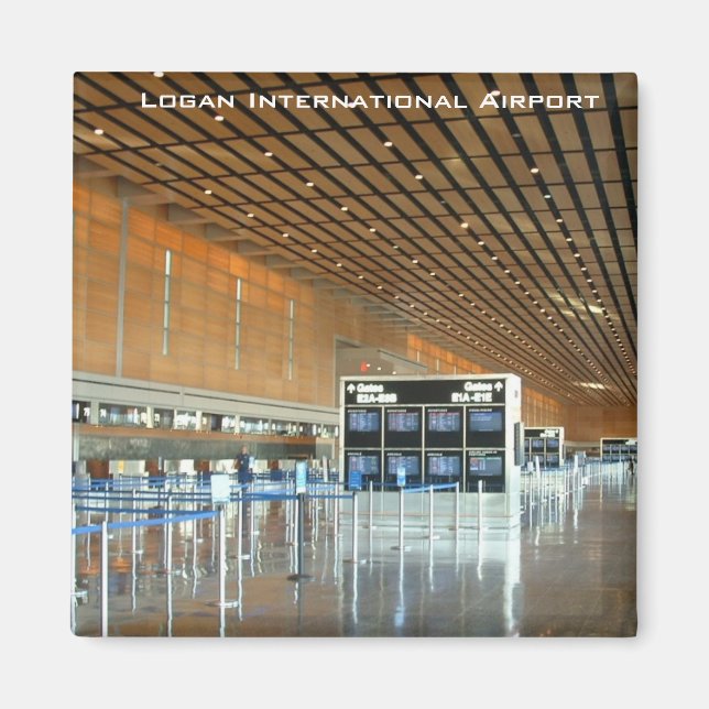 Íman Aeroporto Internacional de Logan (Frente)