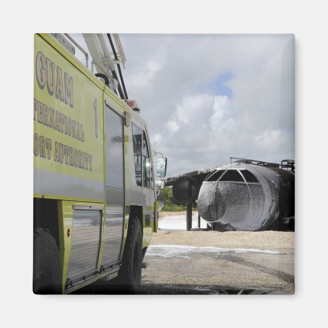 Íman Aeroporto WONPAT de Guam (Frente)