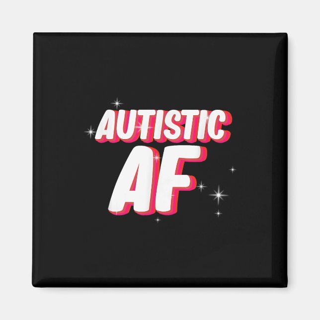 Íman Af. autista - Consciência do autismo (Frente)