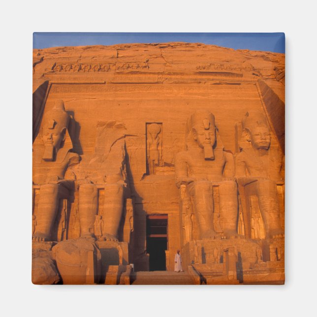 Íman AF, Egito, Abu Simbel. Fachada ao pôr do sol, Gran (Frente)