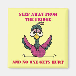 Íman afaste-se do frigorífico