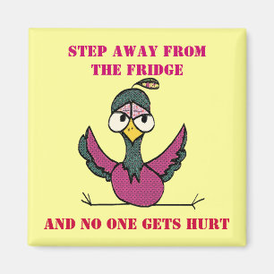 Íman afaste-se do frigorífico