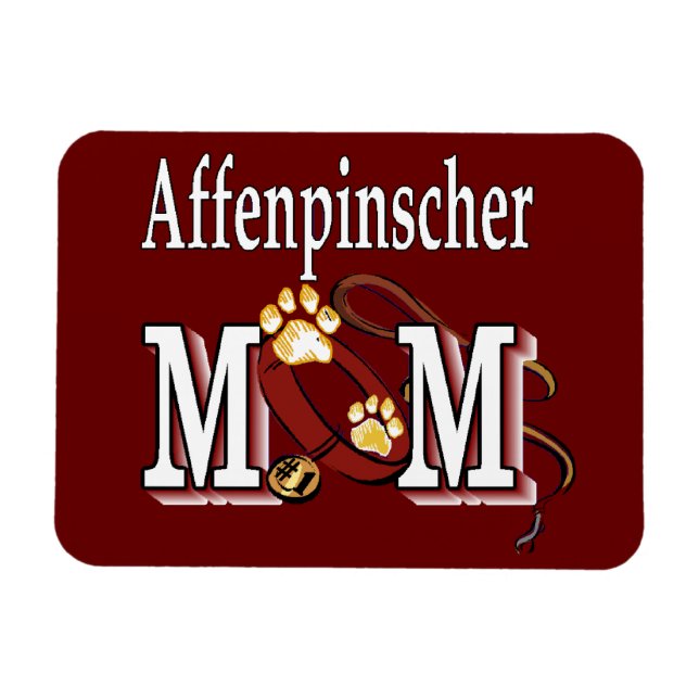 Íman Affenpinscher Cão Mãe (Horizontal)