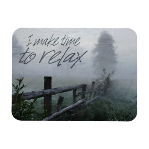 Íman Afirmação de Motivação "Tempo para relaxar" Flexív
