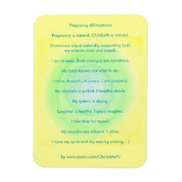 Íman Afirmações de Gravidez Ampolas Flexíveis