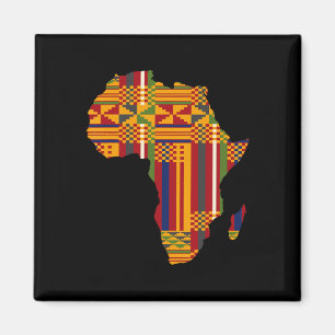 Íman África Afro-Americano Kente Mês da História Negra