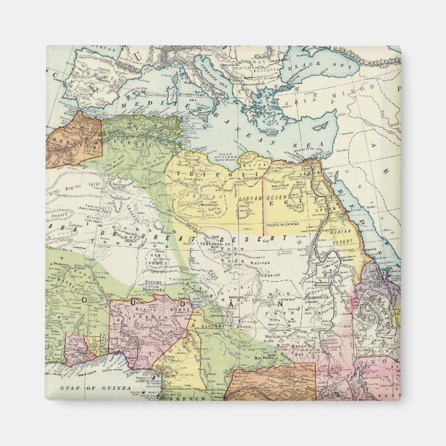 Íman África, Canal de Suez (Frente)