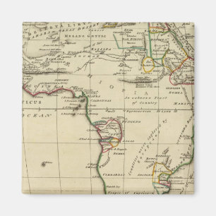 Íman África com limites delineados