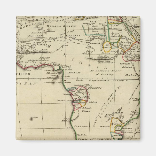 Íman África com limites traçados (Frente)