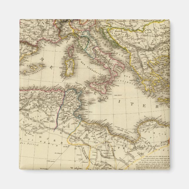 Íman África do Norte, Mar Mediterrâneo (Frente)