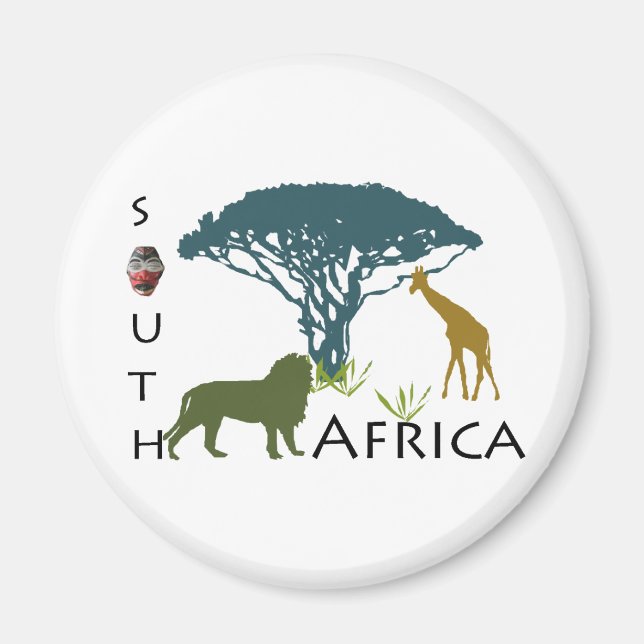 Íman África do Sul (Frente)