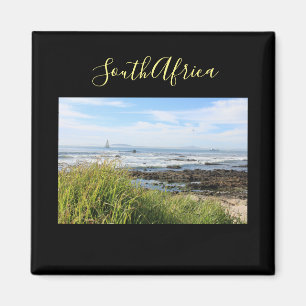 Íman África do Sul Água Oceano Iate Paisagem Ímã