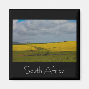 Íman África do Sul SA Rural Road Nature Magnet