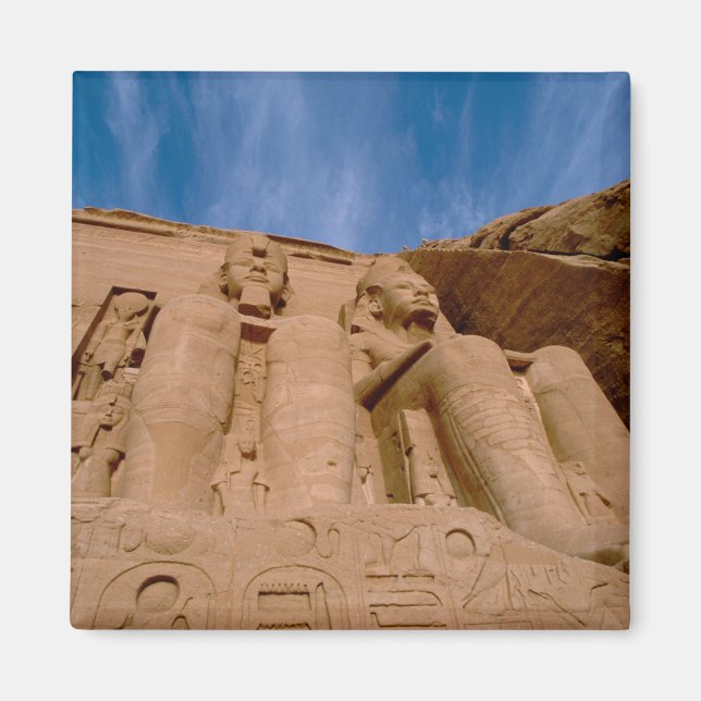 Íman África, Egito, Abu Simbel, Ramses II e (Frente)