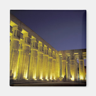 Íman África, Egito, Luxor. Pátio do Sol de Amenhotep