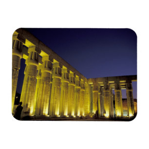 Íman África, Egito, Luxor. Sun Court of Amenhotep