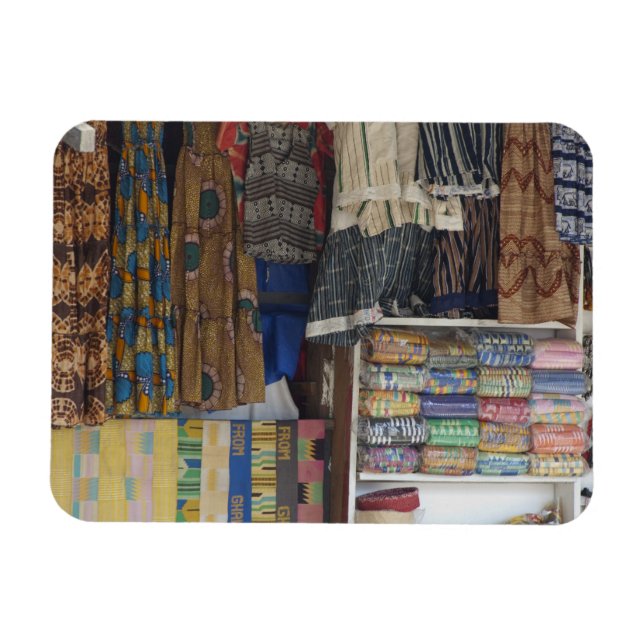 Íman África, Gana, Acra. Acra Têxtil e Artesanato (Horizontal)