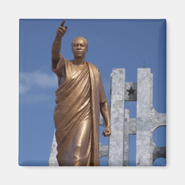 Íman África, Gana, Acra. Nkrumah Mausoleum, final (Frente)